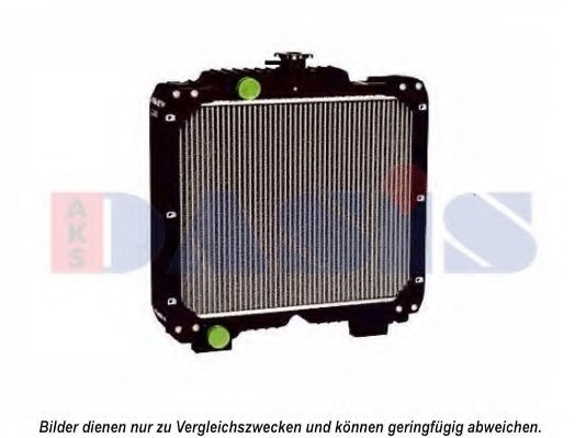 AKS DASIS 440663N Radiator, engine cooling